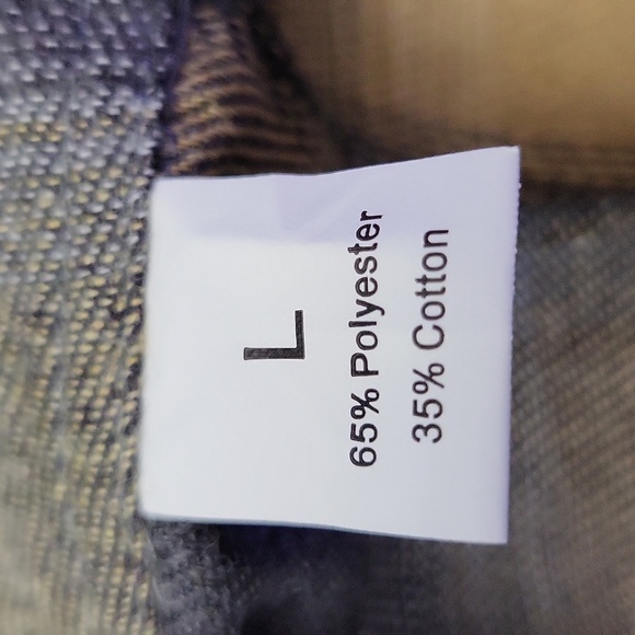 Men's Plaid Button Up Shirt (Size L) - Picture 5 of 5